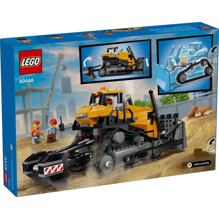 LEGO CITY 60466 Bulldozer Giallo