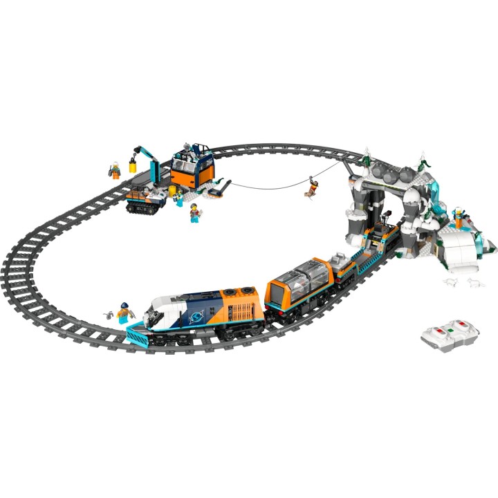 LEGO CITY 60470 Esploratori Treno Espresso Polare Artico