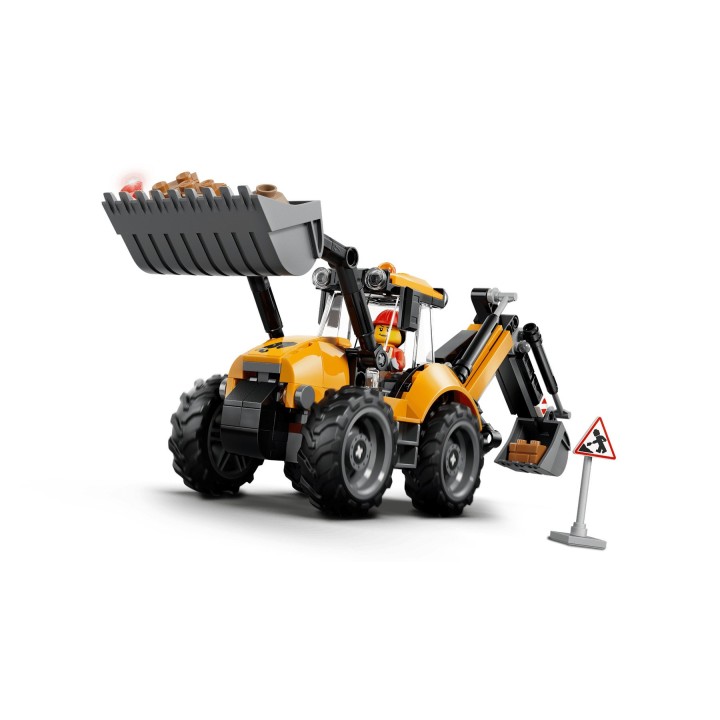 LEGO CITY 60480 Pala Gommata Gialla