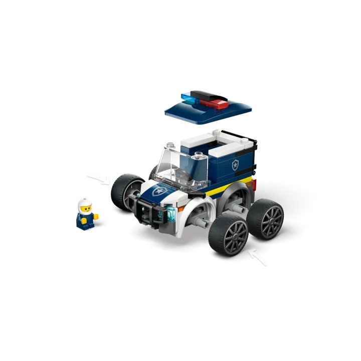 LEGO CITY 60481 Ride - Camion della Polizia