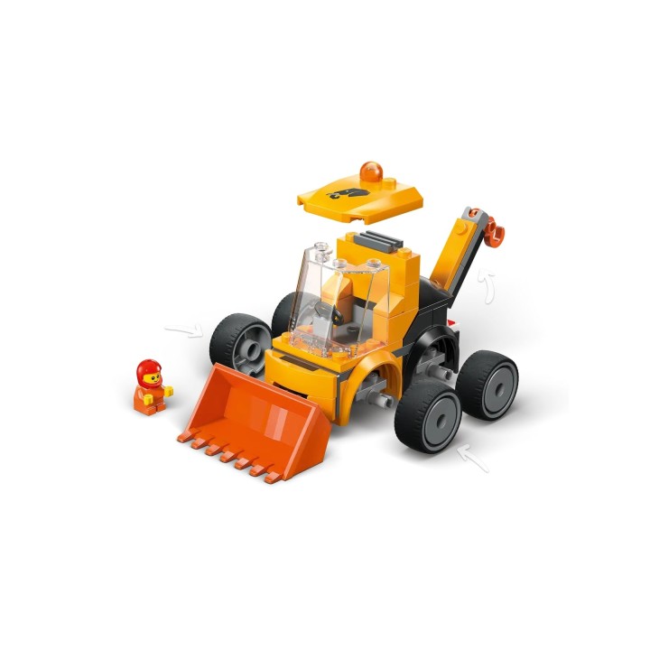 LEGO CITY 60483 Ride - Caricatore da Costruzione