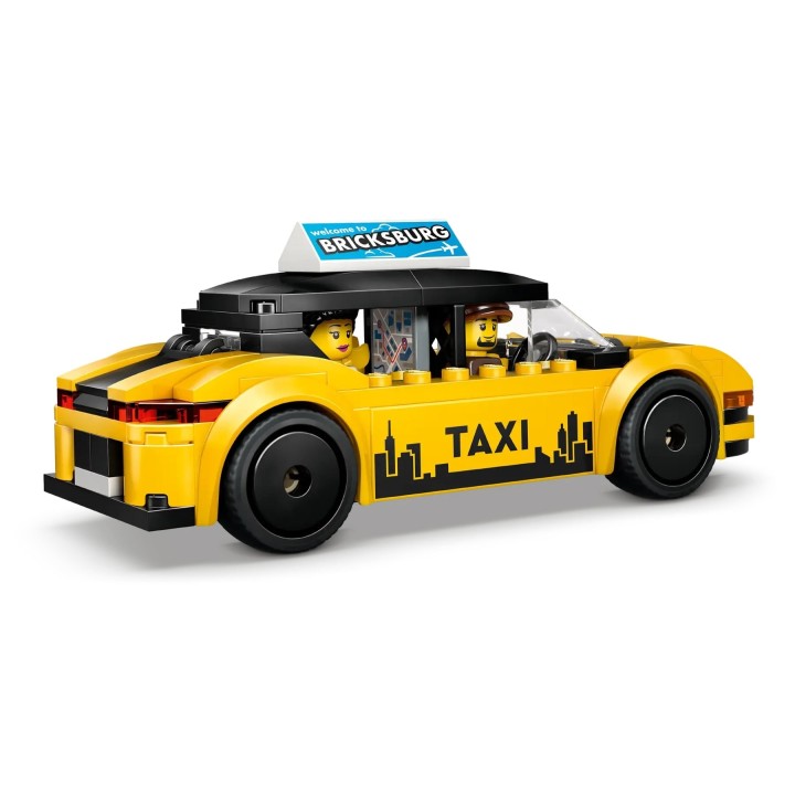 LEGO CITY 60487 Taxi Giallo