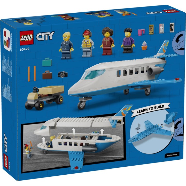 LEGO CITY 60492 Jet Passeggeri