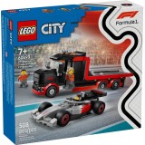 LEGO CITY 60493 F1 Camion Espositivo con Audi F1 Auto da Corsa