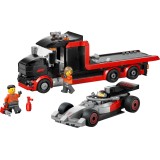 LEGO CITY 60493 F1 Camion Espositivo con Audi F1 Auto da Corsa