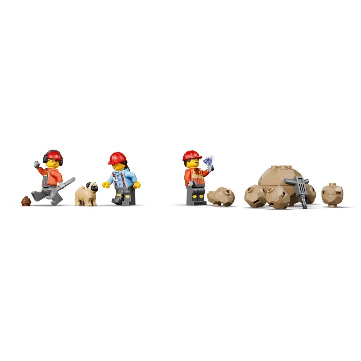 LEGO CITY 60494 Camion Ribaltabile e Pala Gommata