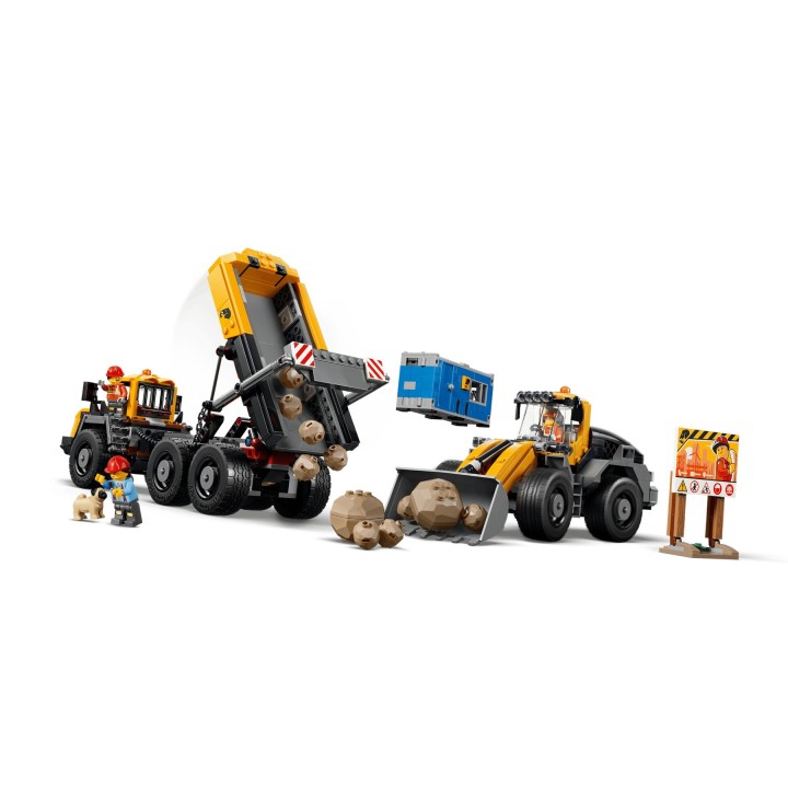 LEGO CITY 60494 Camion Ribaltabile e Pala Gommata