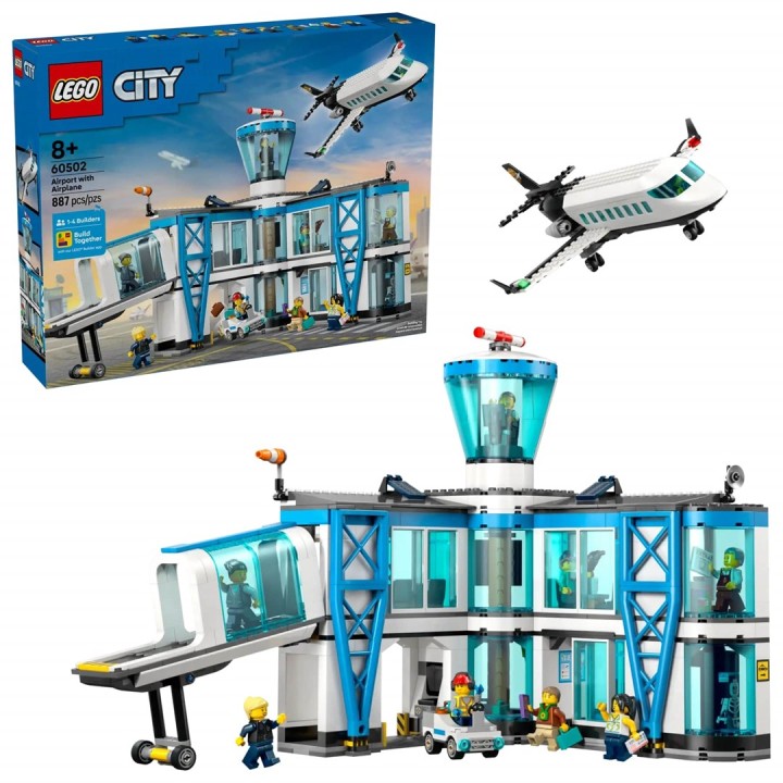 LEGO CITY 60502 Aeroporto con Aeroplano