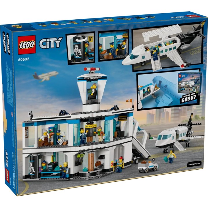 LEGO CITY 60502 Aeroporto con Aeroplano