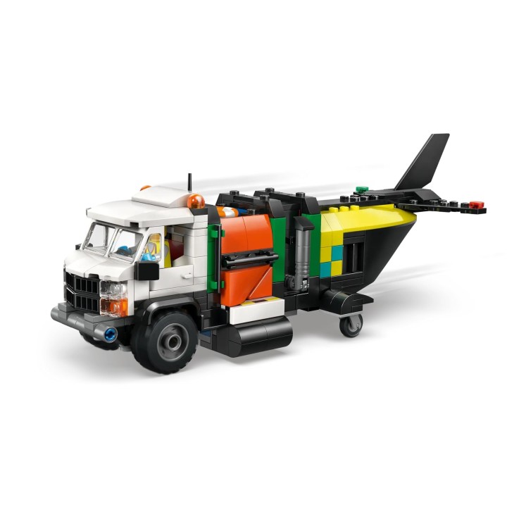 LEGO CITY 60505 Camion Servizio Aeroplano e Hovercraft Rem