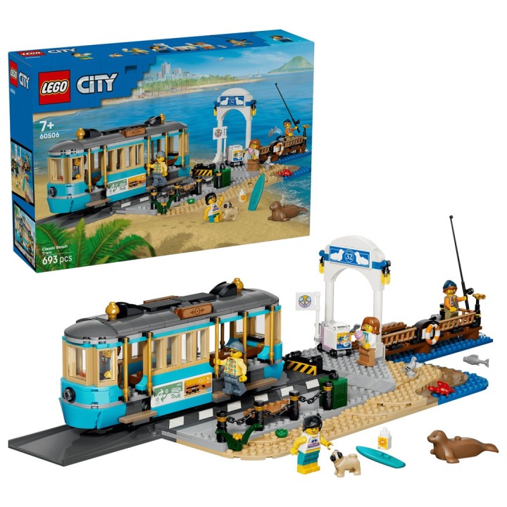 LEGO CITY 60506 Tram Spiaggia Classico