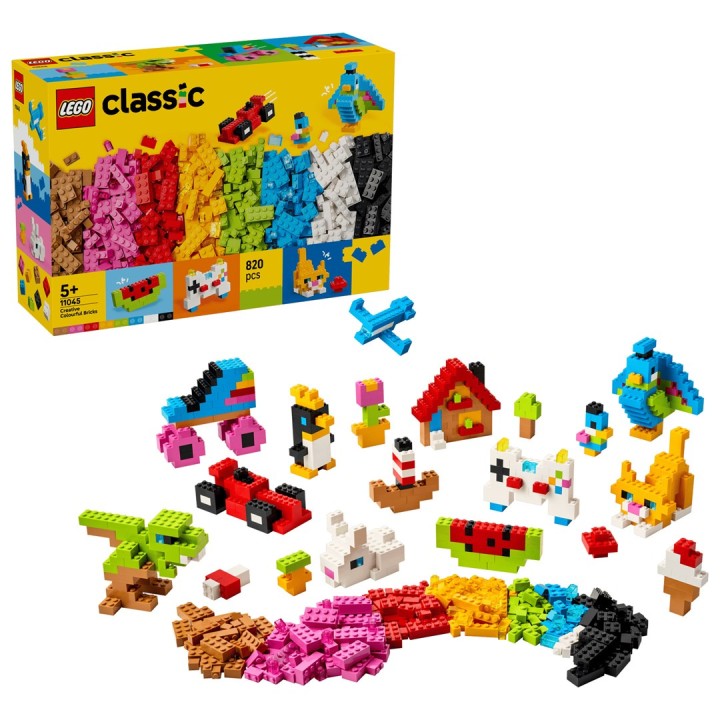 LEGO CLASSIC 11045 Mattoncini Colorati Creativi