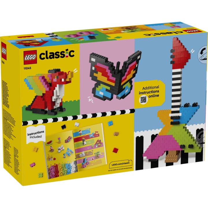 LEGO CLASSIC 11045 Mattoncini Colorati Creativi