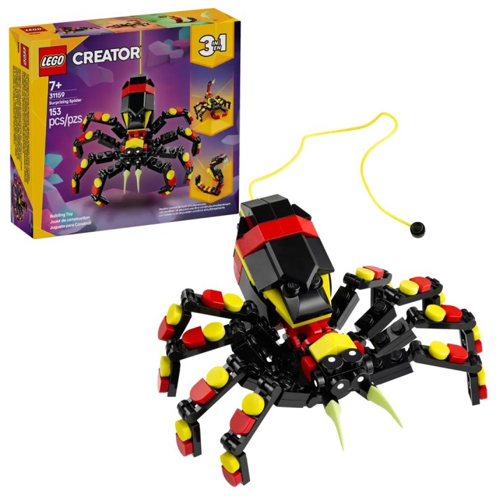 LEGO CREATOR 3 IN 1 31159 Ragno Sorprendente