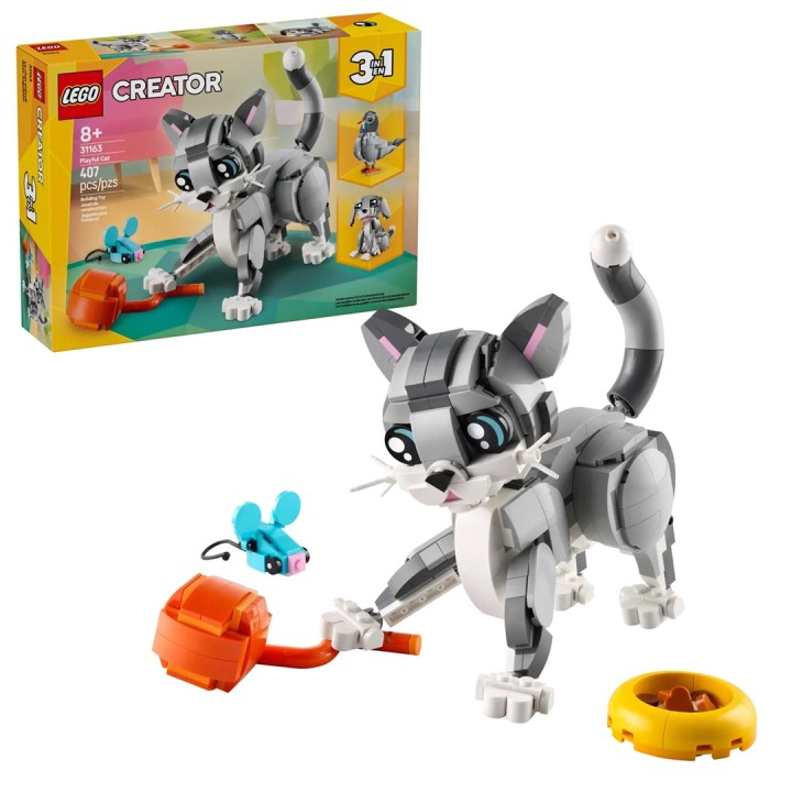 LEGO CREATOR 3 IN 1 31163 Gatto Giocoso