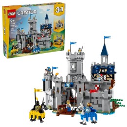 LEGO CREATOR 3 IN 1 31168 Castello del Cavaliere Medievale a Cavallo
