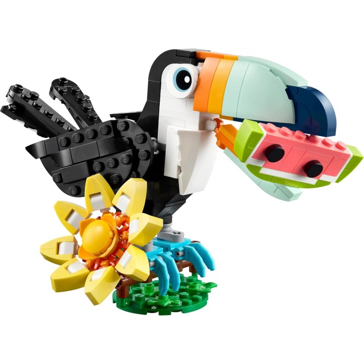 LEGO CREATOR 3 IN 1 31173 Animali Selvatici: Tucano Tropicale