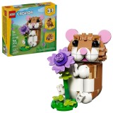 LEGO CREATOR 3 IN 1 31376 Criceto Carino con un Fiore