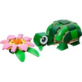 LEGO CREATOR 3 IN 1 31377 Tartaruga con un Fiore Ninfea