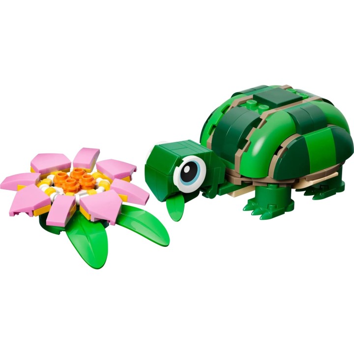 LEGO CREATOR 3 IN 1 31377 Tartaruga con un Fiore Ninfea