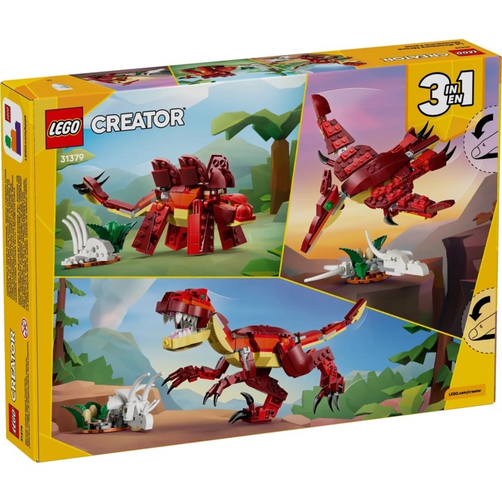 LEGO CREATOR 3 IN 1 31379 Dinosauro Feroce