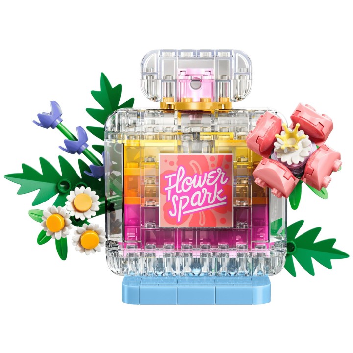 LEGO CREATOR 3 IN 1 31383 Bottiglia di Profumo con Decoro Floreale