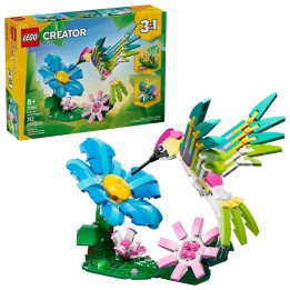 LEGO CREATOR 3 IN 1 31384 Animali Selvaggi: Colibrì Colorato