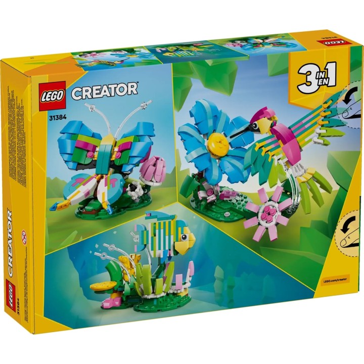 LEGO CREATOR 3 IN 1 31384 Animali Selvaggi: Colibrì Colorato