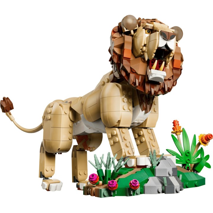 LEGO CREATOR 3 IN 1 31386 Animali Selvaggi: Leone Maestoso