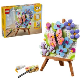 LEGO CREATOR 3 IN 1 31390 Dipinto Decoro Arte Floreale