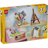 LEGO CREATOR 3 IN 1 31390 Dipinto Decoro Arte Floreale