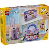 LEGO CREATOR 3 IN 1 31391 Borsa Arte Moda con Contenitore