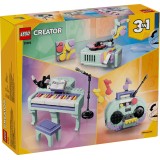 LEGO CREATOR 3 IN 1 31392 Decoro Musica Pianoforte con Gatto