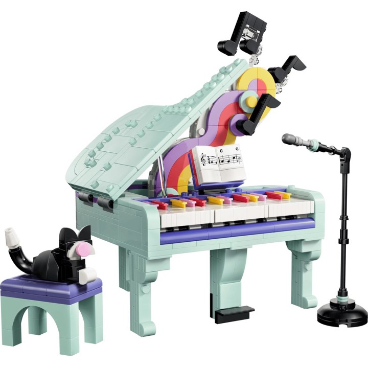 LEGO CREATOR 3 IN 1 31392 Decoro Musica Pianoforte con Gatto