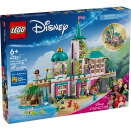 LEGO DISNEY 43267 Castello Principesco e Animali Reali