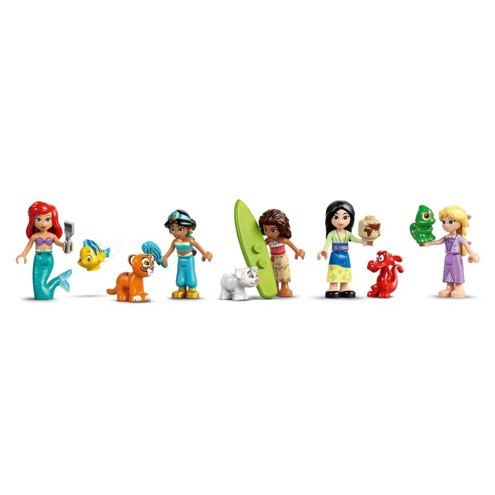 LEGO DISNEY 43267 Castello Principesco e Animali Reali