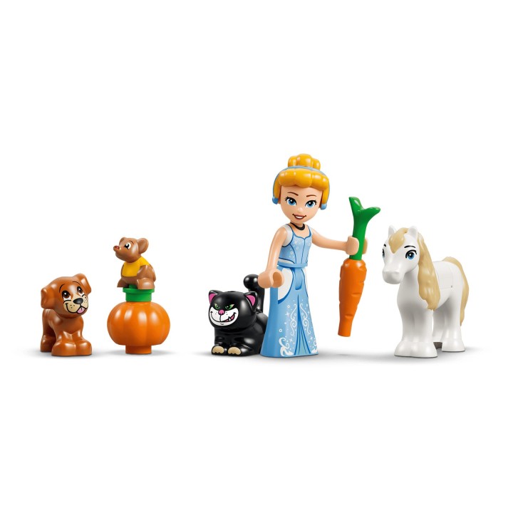 LEGO DISNEY 43283 Castello degli Amici Animali di Cenerentola