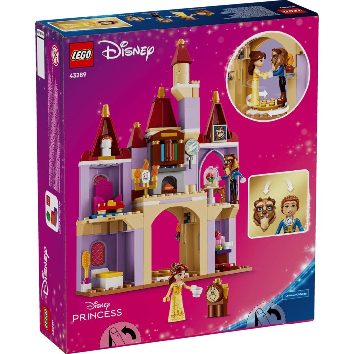 LEGO DISNEY 43289 Belle e il castello incantato della Bestia