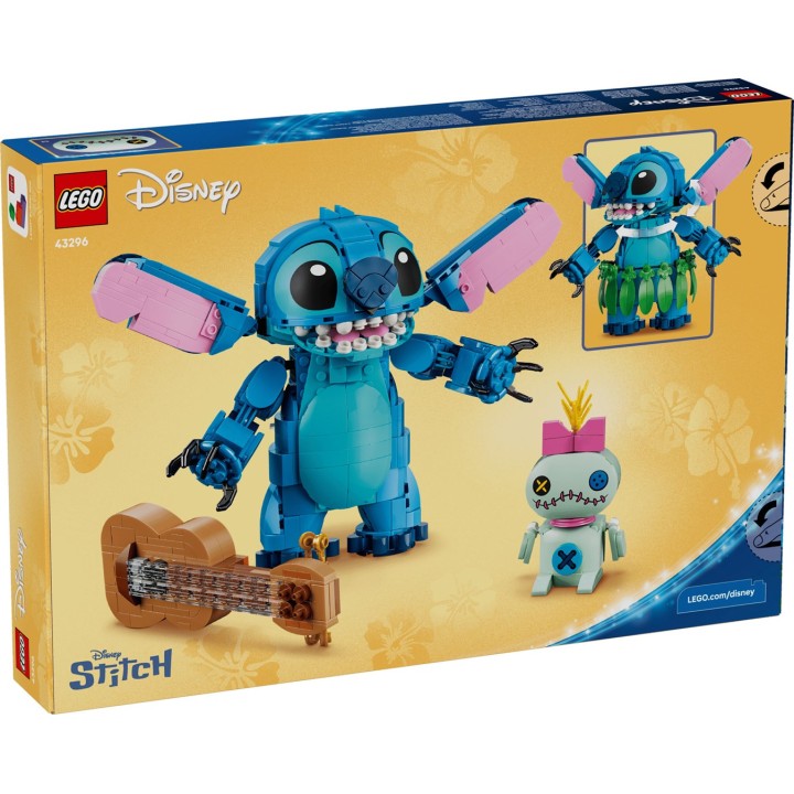 LEGO DISNEY 43296 Stitch e Scrump