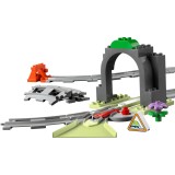 LEGO DUPLO 10425 Tunnel ferroviario e binari - Set di espansione