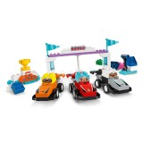 LEGO DUPLO 10445 F1 Auto da Corsa in Squadra e Piloti