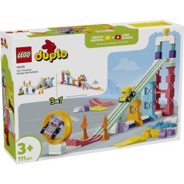 LEGO DUPLO 10478 3 in 1 Rampe Creative con Veicoli