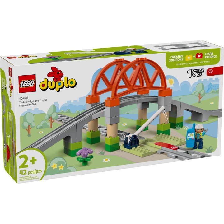 LEGO DUPLO TOWN 10426 Ponti e binari ferroviari - set di espansione