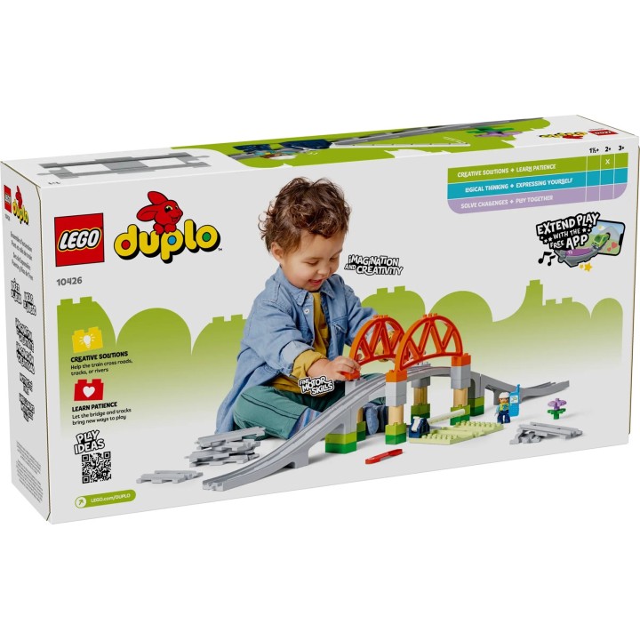 LEGO DUPLO TOWN 10426 Ponti e binari ferroviari - set di espansione