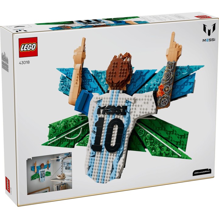 LEGO EDITIONS 43018 Lionel Messi - Celebrazione
