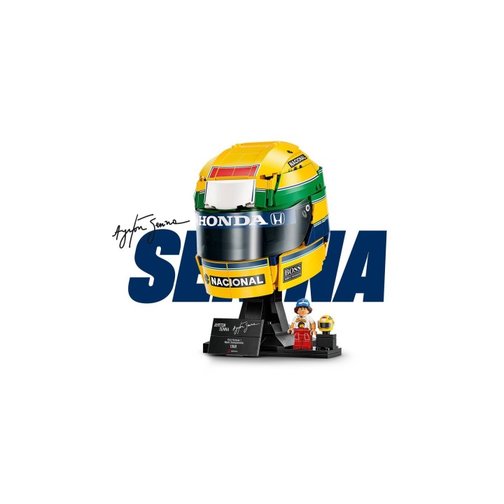 LEGO EDITIONS 43024 Casco Ayrton Senna