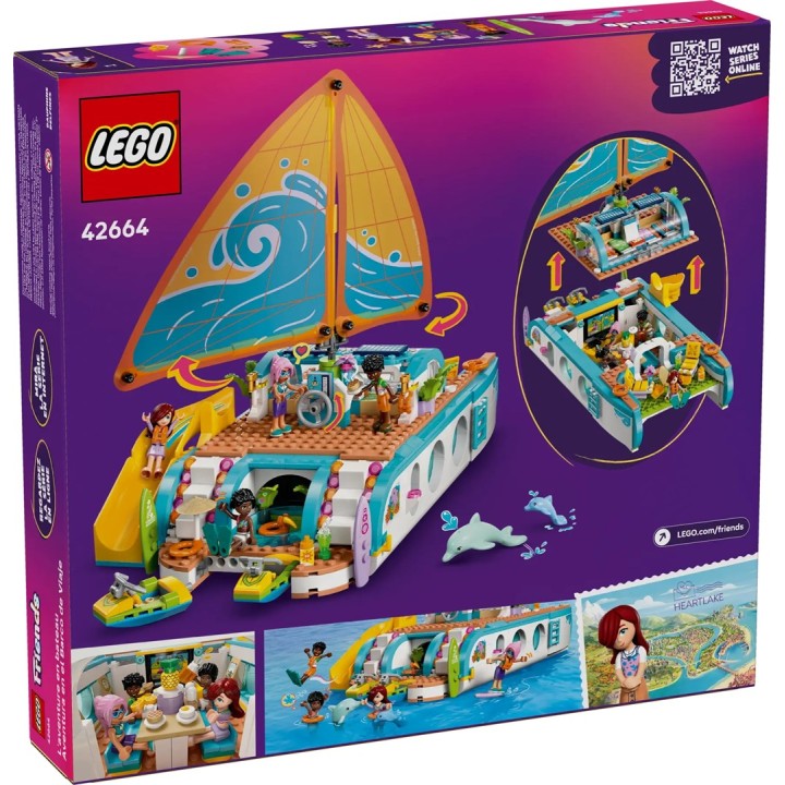 LEGO FRIENDS 42664 Avventura Barca da Viaggio