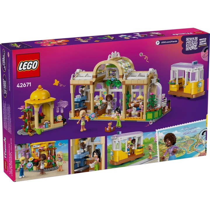 LEGO FRIENDS 42671 Caffè delle Piante e Negozio di Fiori
