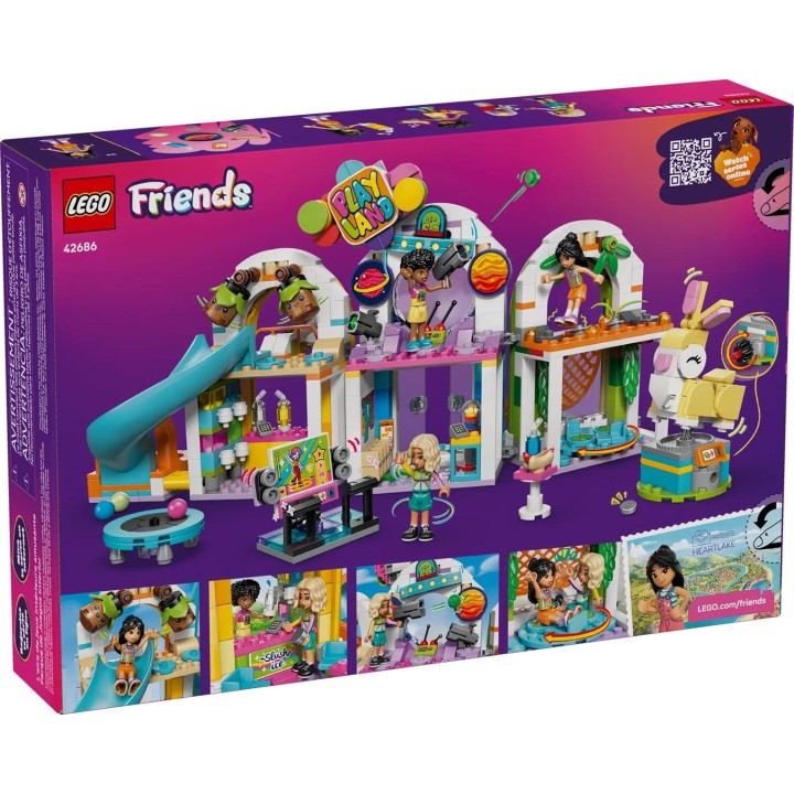 LEGO FRIENDS 42686 Parco Giochi Interno Divertente