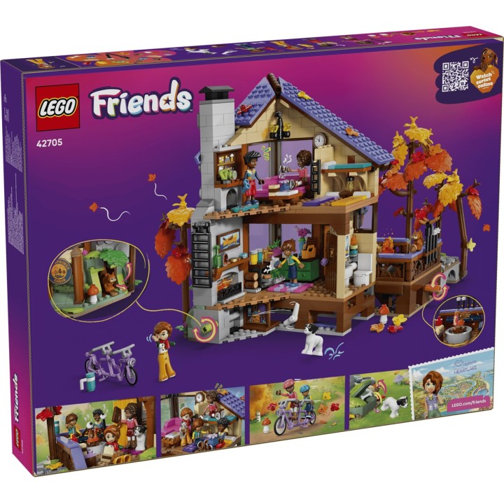 LEGO FRIENDS 42705 Capanna Bosco Autunno Accogliente